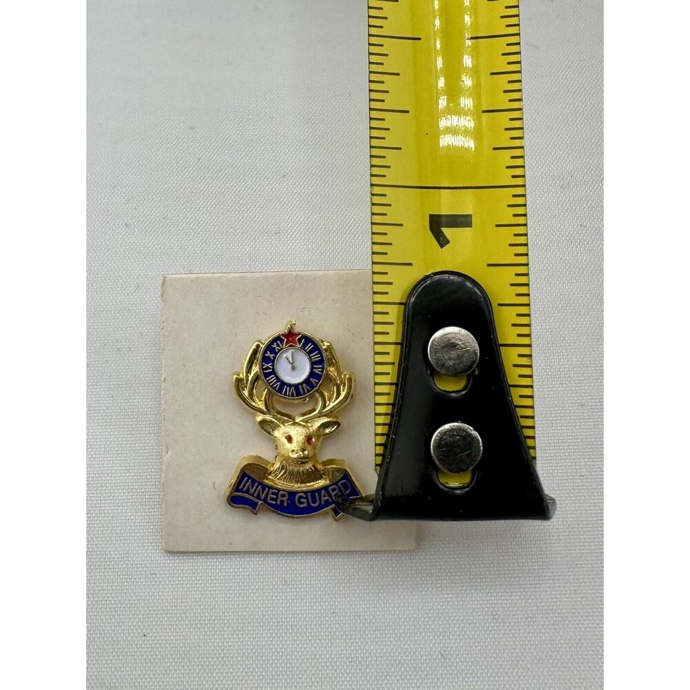 Elks Lodge Lapel Pin Inner Guard Benevolent and Protective Order of Elks IOB - Picture 4 of 6